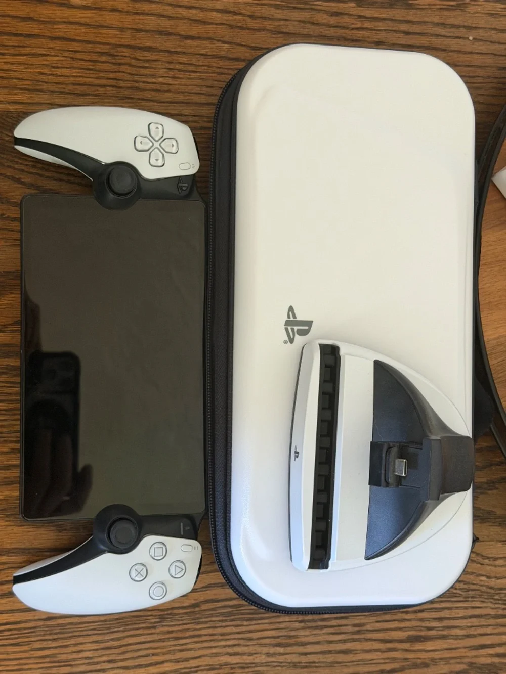 PlayStation Portal with case and stand charger